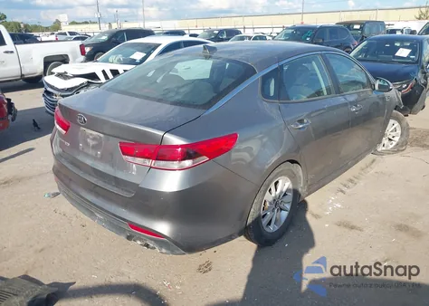 2018 Kia Optima Lx из США, поврежденный, VIN 5XXGT4L31JG197408